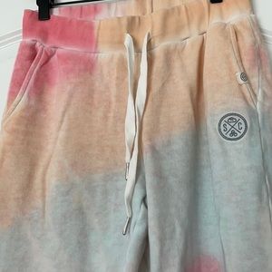 Sand cloud wanderlust tie dye joggers small